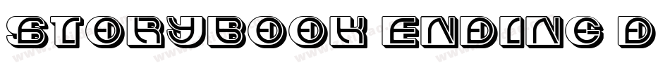 Storybook Ending D字体转换